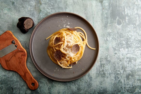 Symphony of simplicity: Cacio e pepe is essentially just cheese, pepper, salt, and pasta.
