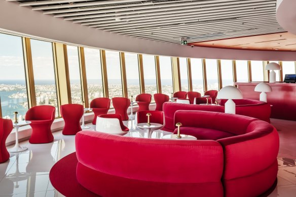 At 245-metres above street-level, Bar 83 is the highest bar in Sydney.
