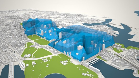 The City has modelled the impact of the 12 city locations where development has been restricted to prevent overshadowing.