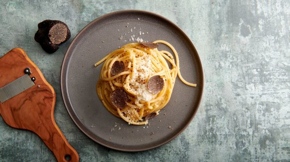 Symphony of simplicity: Cacio e pepe is essentially just cheese, pepper, salt, and pasta.
