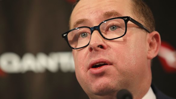Qantas CEO Alan Joyce.