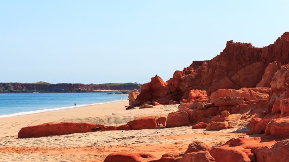 Kimberley jewel: Whales give birth off Cape Leveque.