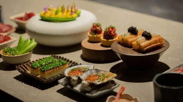 Exhibition offers an omakase-inspired experience.