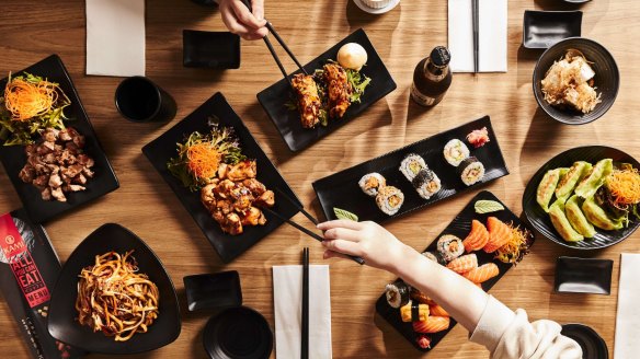 Japanese restaurant Okami is offering diners a two-hour window to eat what they like.