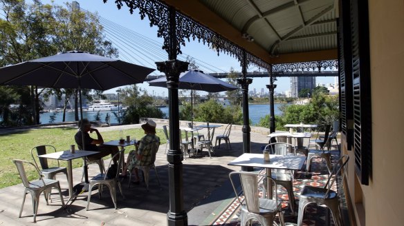 Blackwattle Cafe's picturesque site in Glebe has proved a blessing and a curse.

