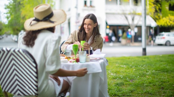 "The only problem customers have reported is other park-goers constantly asking them where their bistro chairs are from," says Entrecote owner Jasom M Jones.