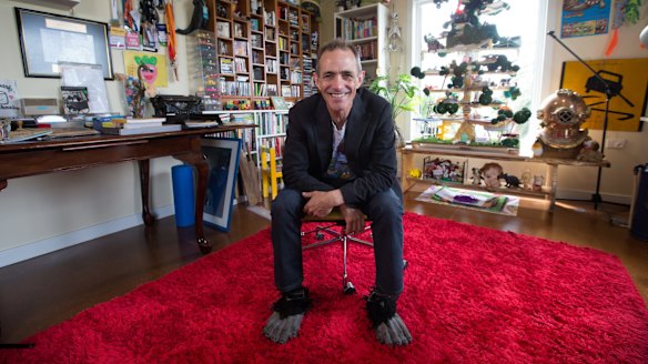 Children's book author Andy Griffiths began writing to encourage his students to read.