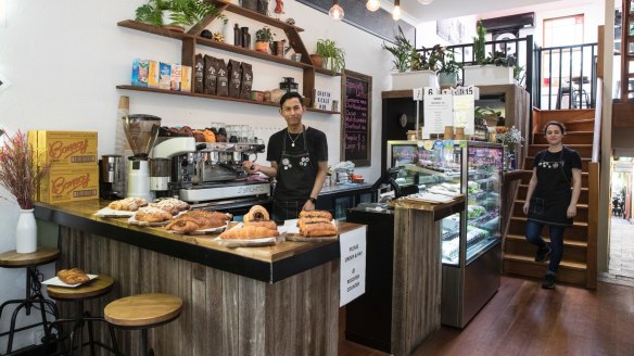 Matt McLennan and Pim Tummasombut opened Gathered Kitchen in Glebe in August. 