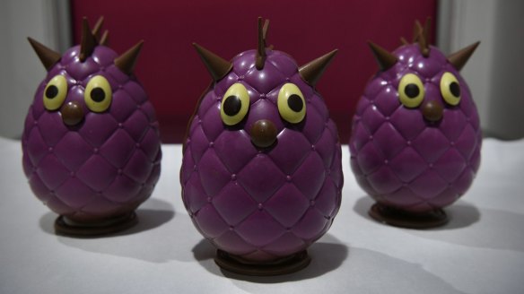 Zokoko's dragon fruit-flavoured 'dragon eggs'. 