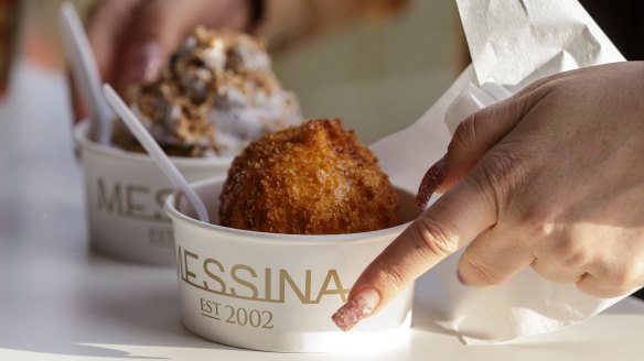Gelato Messina's "Fryer and Ice" desserts