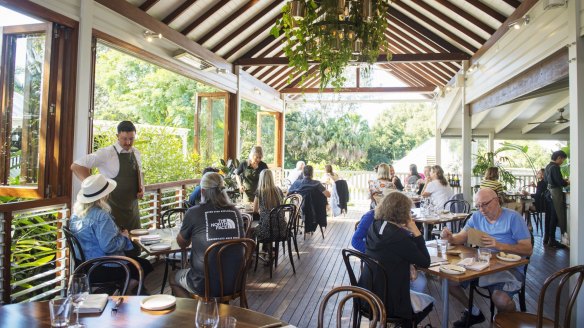Harvest restaurant, bakery and delicatessen in the Byron hinterland town of Newrybar.