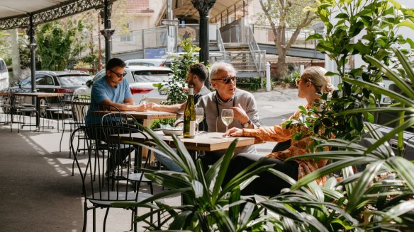 Albert's has sprouted on a quiet backstreet beside Armadale train station, serving coffee and sandwiches by day and oysters and wine on weekends.