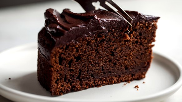 The chocolate cake has the more humble title of 'take-home chocolate cake' in Ottolenghi stores.