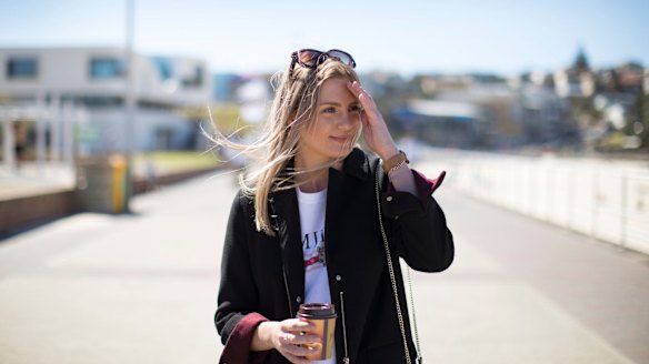 Sydney resident Sophie Sinkinson needed to transfer money to London to pay off debts.