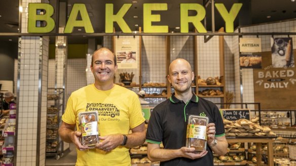 Woolworths OzHarvest Banana Bread is made with overripe bananas. 