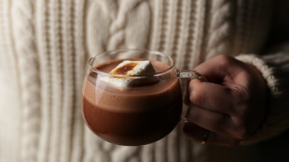 It's hot chocolate season.