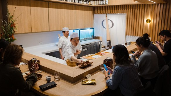 Swapping places: Kuon Omakase in Haymarket. 