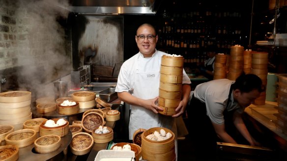 Chef Dan Hong at Mr. Wong. 