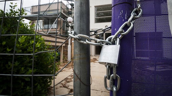 A Housing ACT spokeswoman said despite preliminary rectification works on the property a number of concerns still remained. 