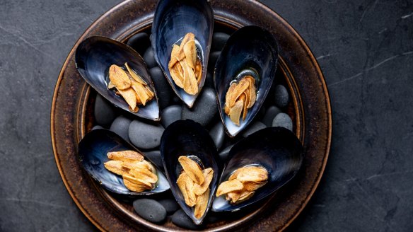 Go-to dish: Green-chilli pickled mussels.