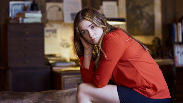 Alice Englert as Mary in Top of the Lake: China Girl.