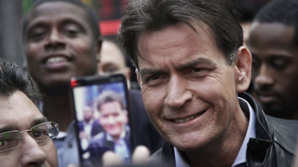 The date of Sheen's announcement was set by the threat of more lurid headlines.