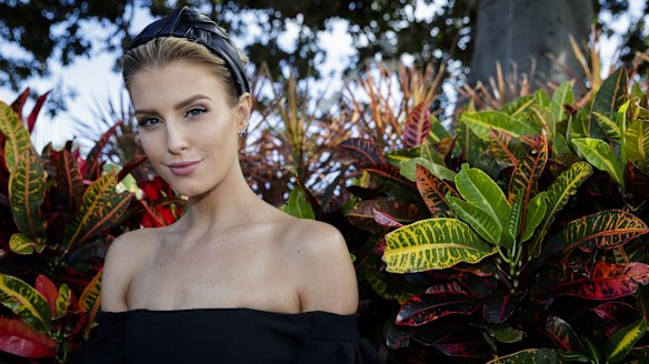 Erin Holland at Royal Randwick Racecourse in April.