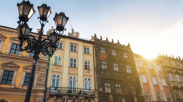 Lviv's Old Town.