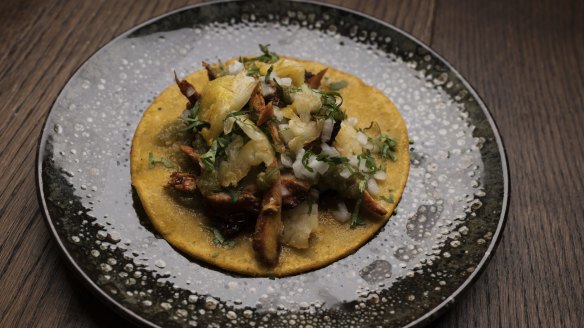 Taco al pastor is worth a double order. 