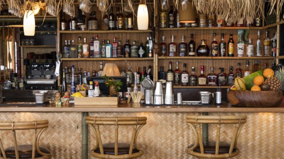 Merivale's tiki-inspired bar The Quarterdeck.