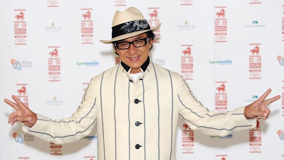 Back on Australian soil ... Jackie Chan will begin filming science-fiction thriller <i>Bleeding Steel</i> in Sydney in July. 