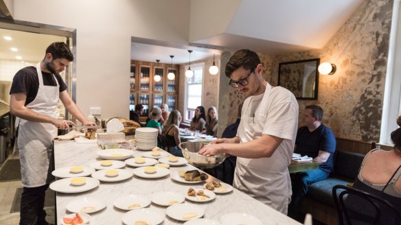 Chef Tristan Rosier at the Surry Hills venue.