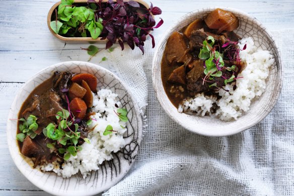 Miso Curry of Beef.