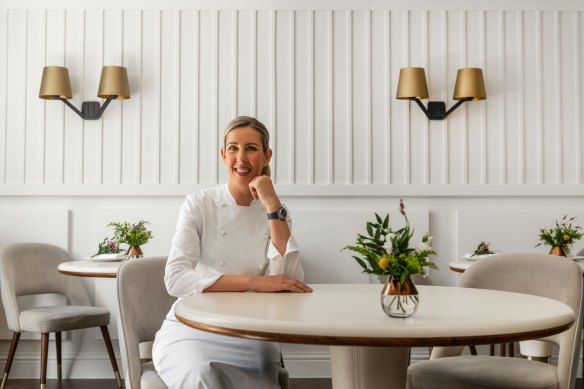 Michelin-starred chef Clare Smyth of Sydney's Oncore restaurant. 