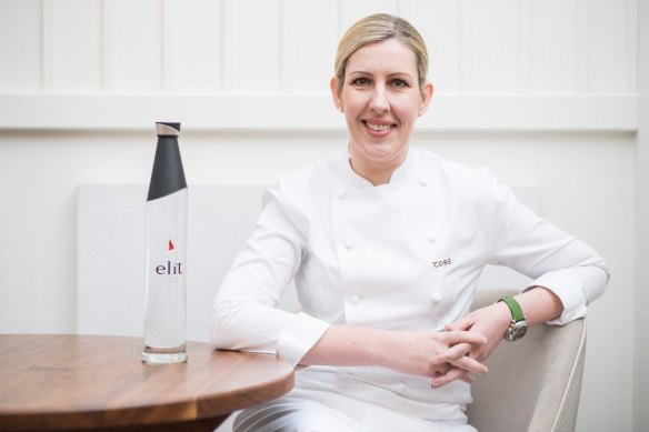 Clare Smyth of Core, named Female Chef of the Year 2018 by the World's 50 Best Restaurants, is in Australia for Channel Ten's MasterChef Australia.