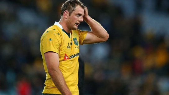 Cited: Dean Mumm has been cited for striking in the final Bledisloe Cup game.