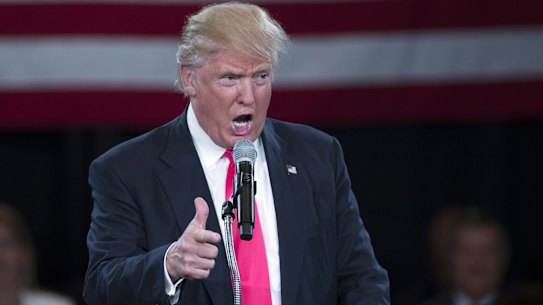 Republican presidential candidate Donald Trump said Russia would be "rewarded" for the emails.