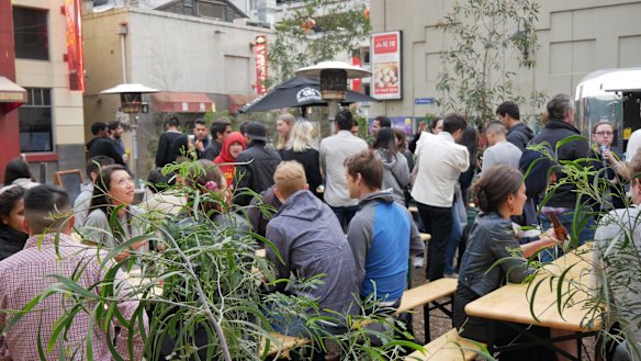 Park Melbourne is a new garden and arts hub in Chinatown.