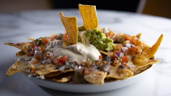 Must-try dish: Monstrous nachos for old-time's sake, a moreish mini-mountain of crunchy, chewy, spicy bean-sauced layers.