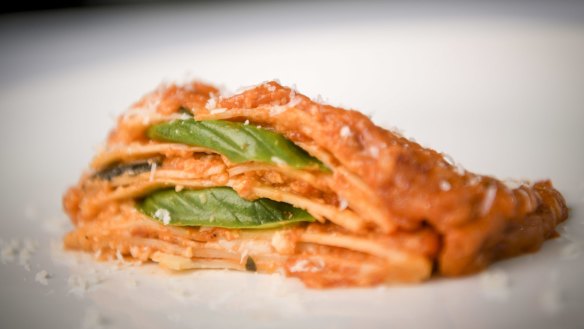 Di Stasio Citta's good-looking lasagne.