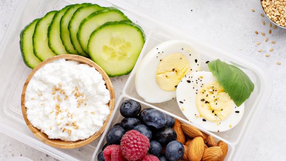 Cottage cheese is perfect for lunchboxes, salads and breakfast dishes.