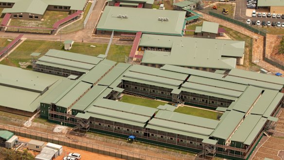 The Wickham Point Immigration Detention Centre, 50 kilometres outside Darwin.