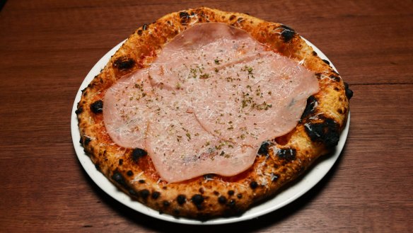 Go-to dish: Classic cheese pizza with optional mortadella.