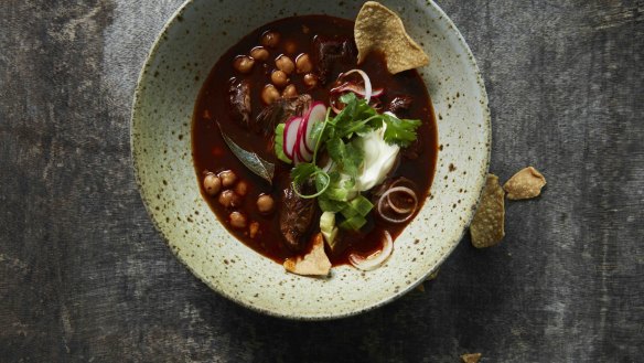 Mexican stew with a twist: Danielle Alvarez's posole recipe. 