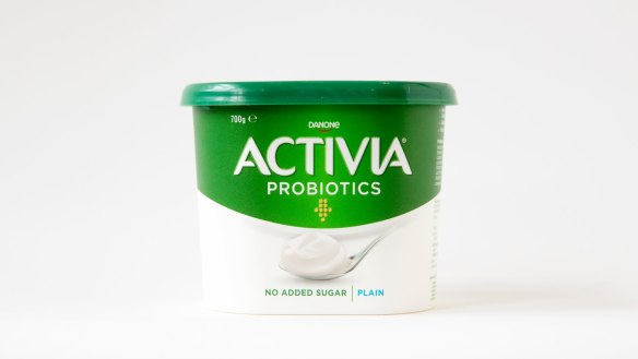 Good Food Magazine, taste tests. 4th December 2019 Photo: Janie Barrett. Danone Activia Probiotics
Plain Yoghurt