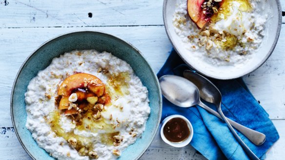 Healthy start: Fill up on an oat-based bircher muesli bowl.