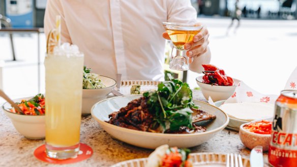 Take in the water views and enjoy a taco party at Tequila Daisy in Barangaroo.
