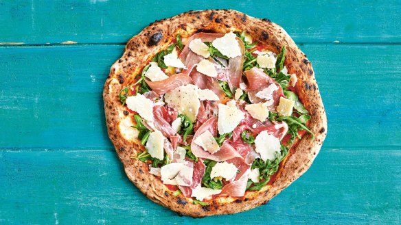 This pizza is an ode to the Italian classic flavour combo.