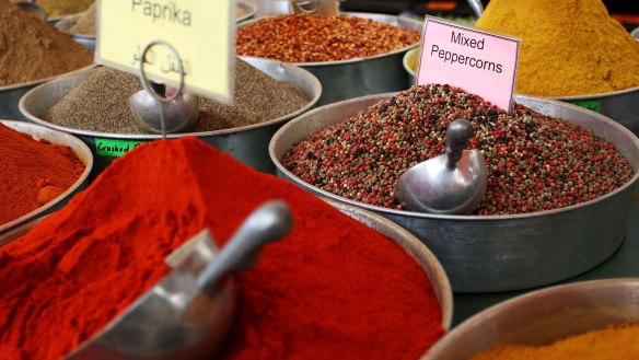 Toasting spices results in more complex flavours.