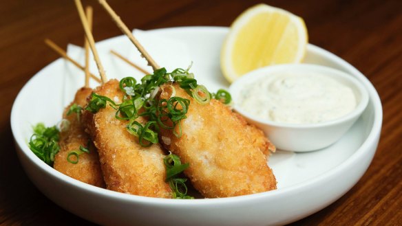 Go-to dish: prawn kushikatsu.